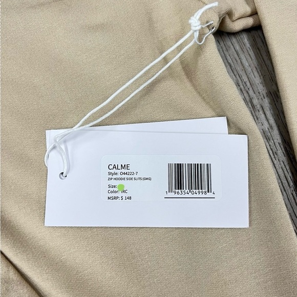 NWT Calme by Johnny Was Full Zip Hoodie - Picture 4 of 12